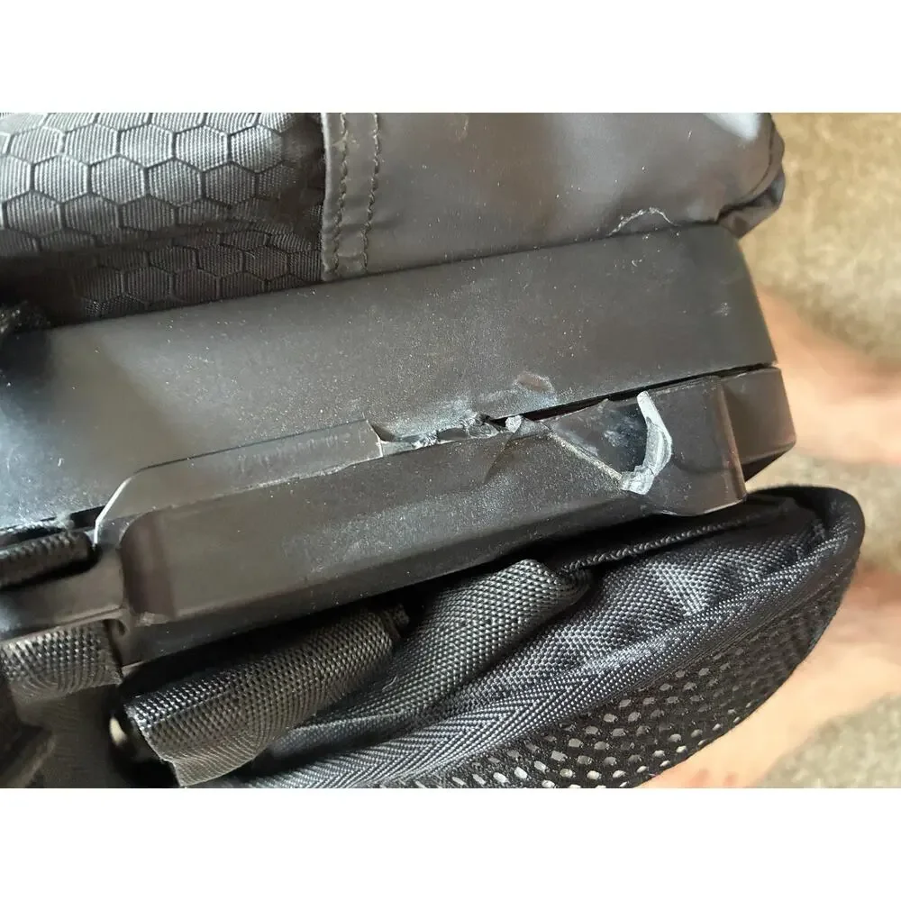 Pelican S100 25L Sport Elite Laptop Backpack, Black 9”x11.5”x18” Used